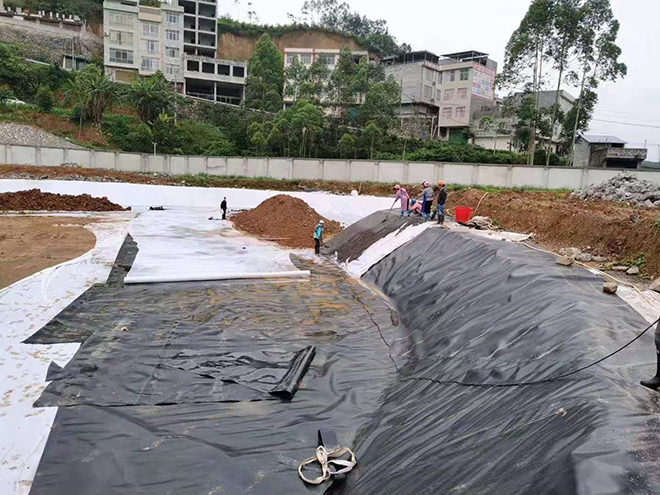 南寧土工膜生態池